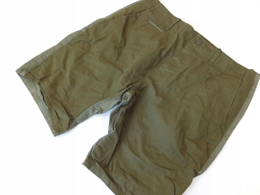 1607mk98 _ ASOS _ bawełniane SPODENKI khaki _ 32