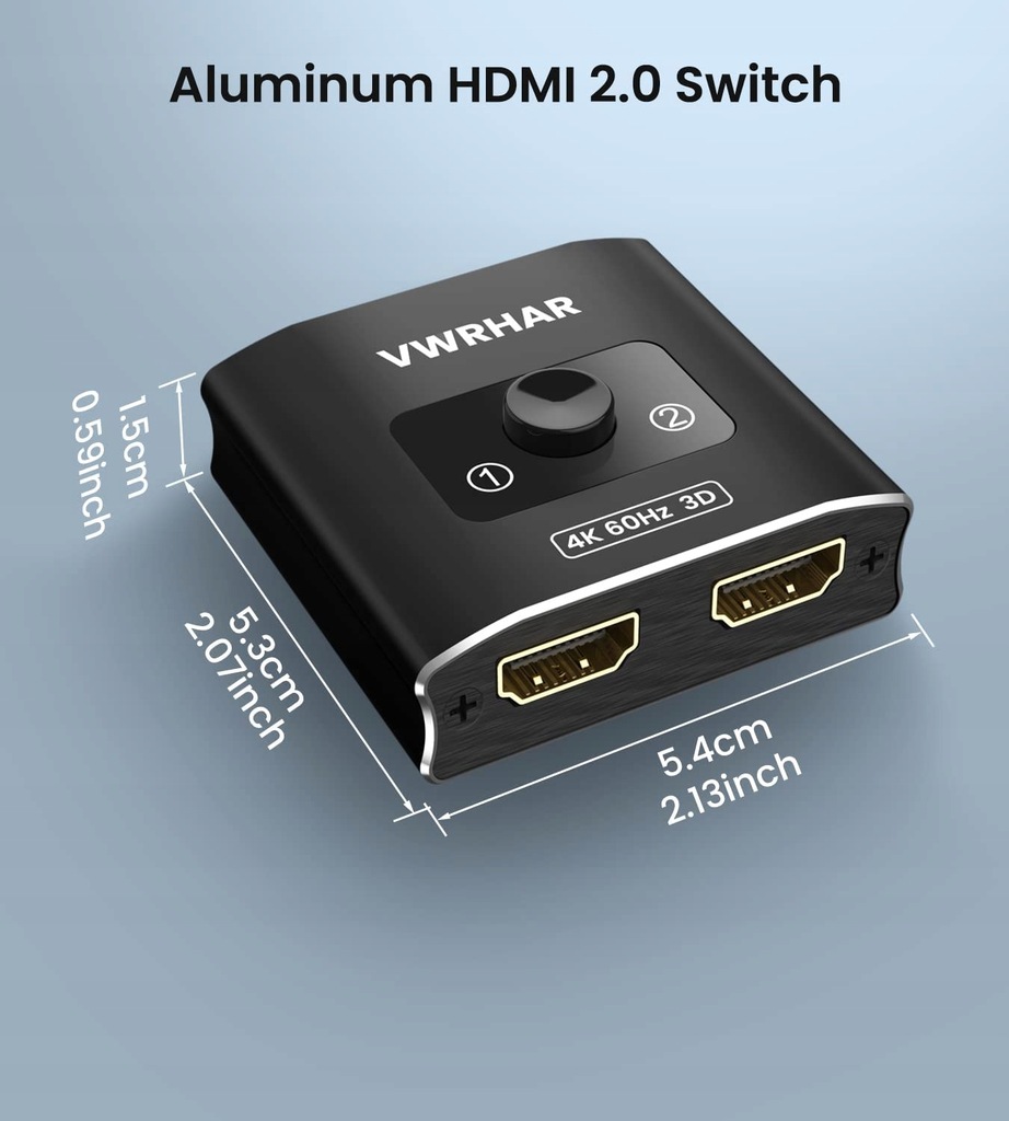 Купить ДВУНАПРАВЛЕННЫЙ СВЕТОДИОДНЫЙ РАЗДЕЛИТЕЛЬ HDMI 4K: отзывы, фото и ...