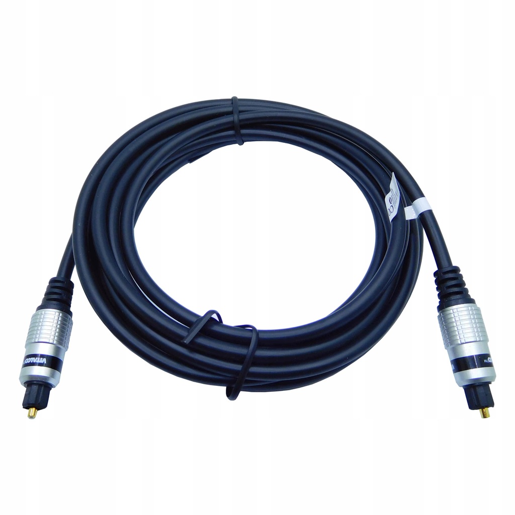Kabel przewód optyczny TOSLINK T-T 1,5m VITALCO