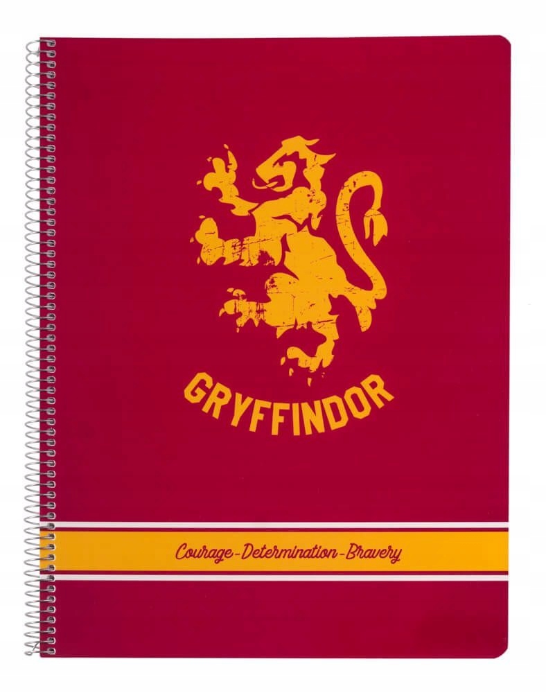 Harry Potter Gryffindor notes A4 zeszyt 80 kartek