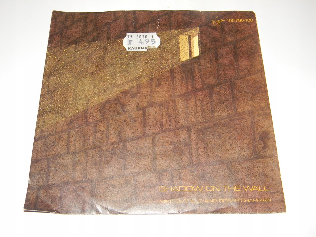 Mike Oldfield And Roger Chapman – Shadow On The Wall SINGIEL 7''