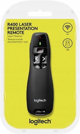 Купить ЛАЗЕРНАЯ УКАЗКА LOGITECH PRESENTER R400 + ЧЕХОЛ: отзывы, фото, характеристики в интерне-магазине Aredi.ru