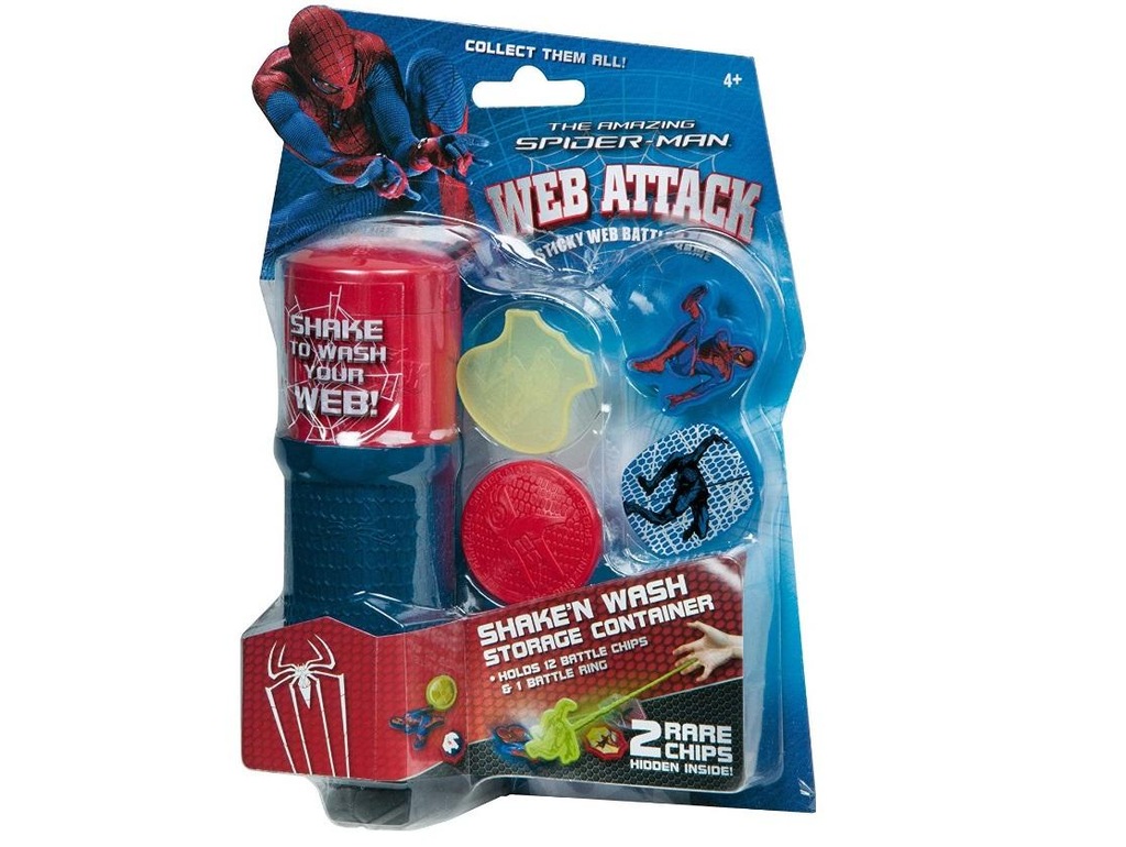 Spider Man Web attack Shaken'n wash