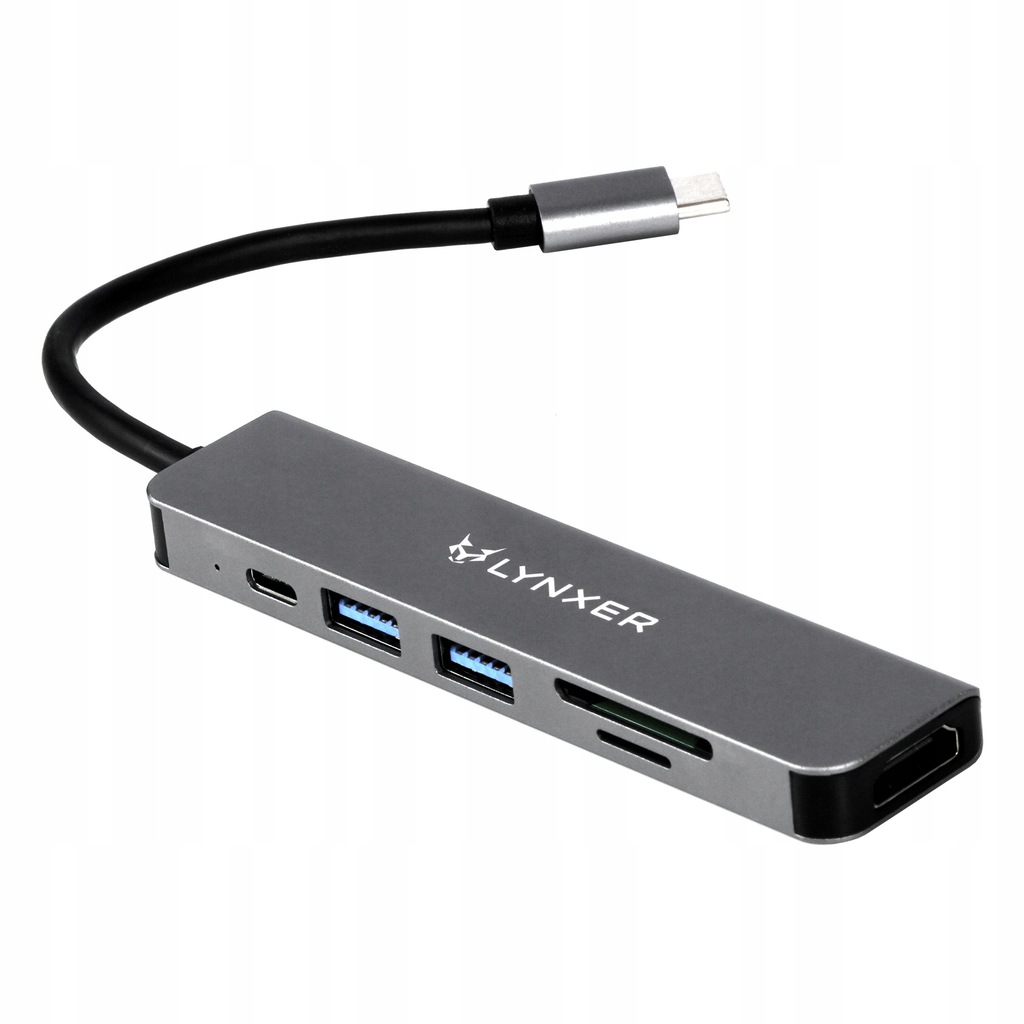 Купить АДАПТЕР-концентратор USB-C 6 в 1 HDMI 4K / USB 3.0 / СЧИТЫВАТЕЛЬ: отзывы, фото, характеристики в интерне-магазине Aredi.ru