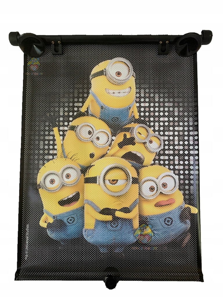 Roleta samochodowa Kaufmann Minionki wielokolorowy