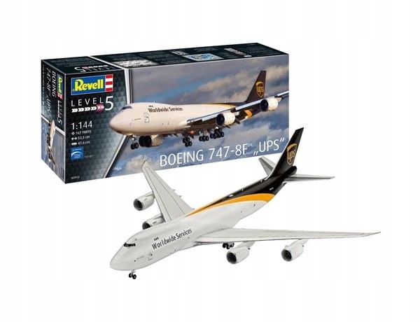 Купить REVELL BOEING 747-8F UPS 03912 1:144: отзывы, фото, характеристики в интерне-магазине Aredi.ru