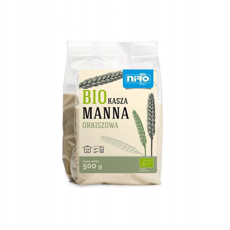 Kasza Manna Orkiszowa Biała Bio Niro 500g