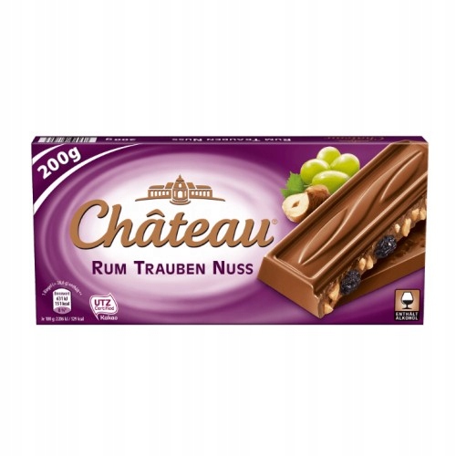 Choceur Rum Trauben Nuss - Czekolada Rum z Orzecha