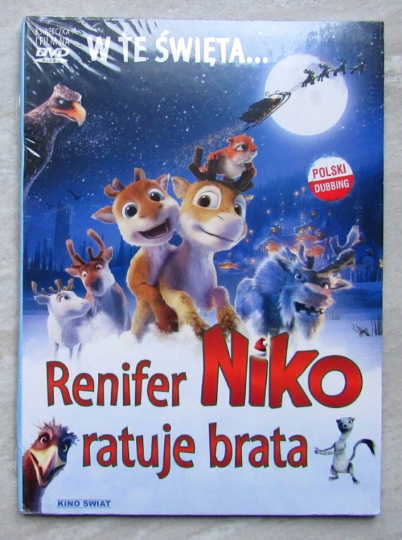 RENIFER NIKO RATUJE BRATA * BAJKA DVD