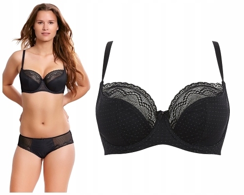 70G Cleo by Panache Hettie black grey biustonosz m