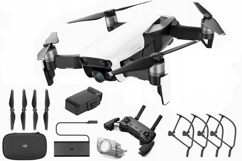 Dron DJI Mavic Air Arctic White 4K 32MP FPV Gesty