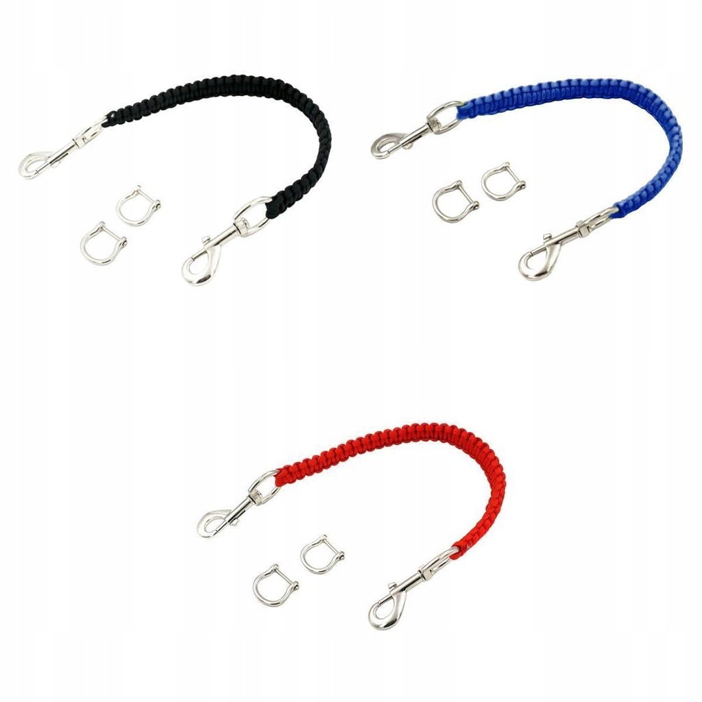 3 Pieces Diving Rope Lanyard for Underwater