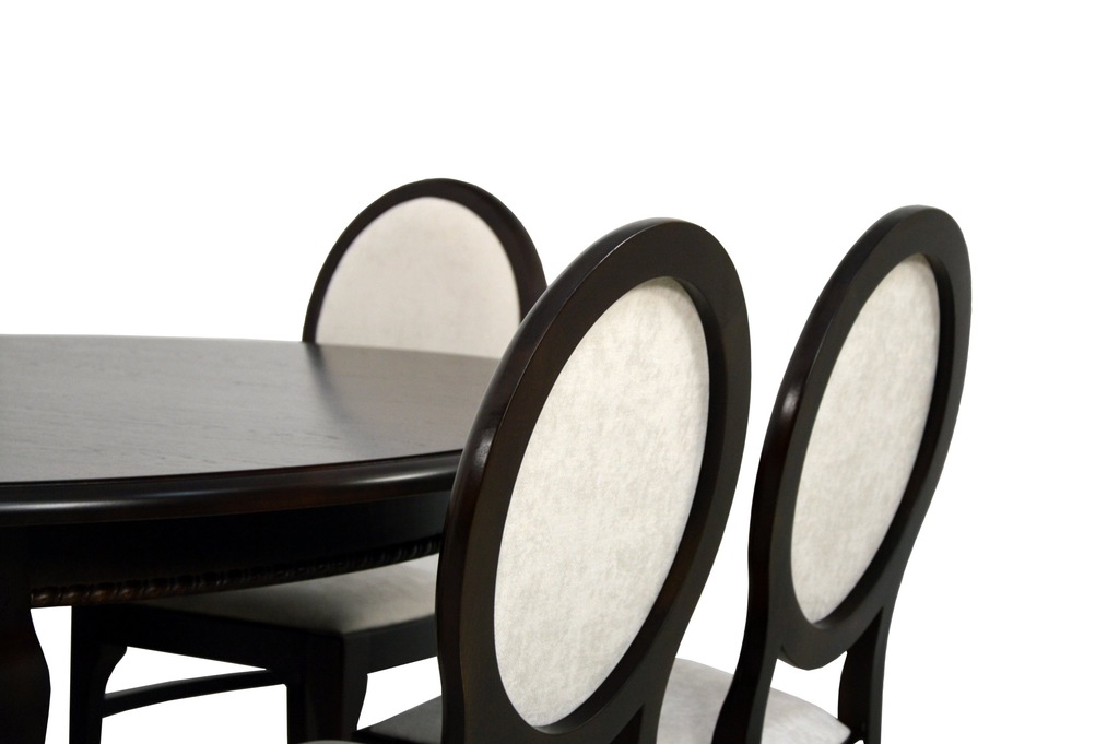 Обеденный набор из 8 стульев и стола с круглой спинкой: отзывы .