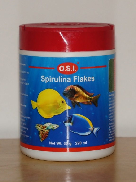 O.S.I. Spirulina Flakes (30g) - pokarm w płatkach