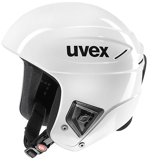 Kask Uvex Race + 56-57cm narciarski biały