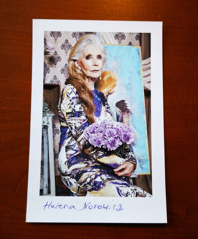 Helena Norowicz - zdjęcie z autografem