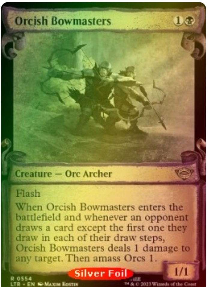 Orcish Bowmasters (V.2) SILVER FOIL!