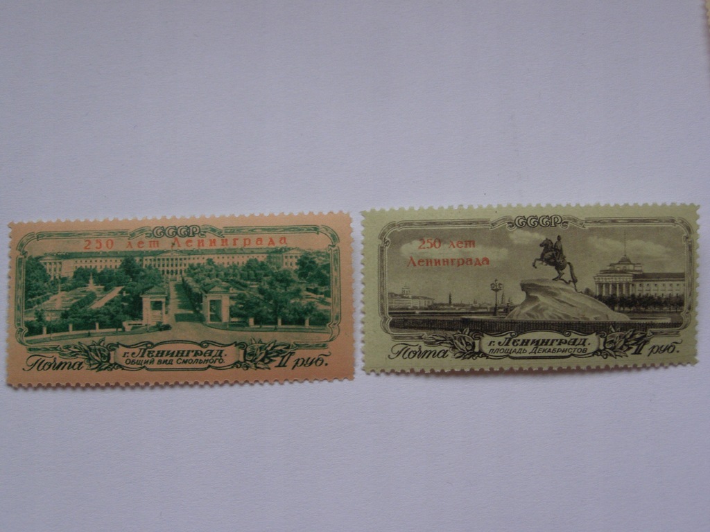 ZSRR - 250 lat St.Petersburga - Mi. 1953-54 **