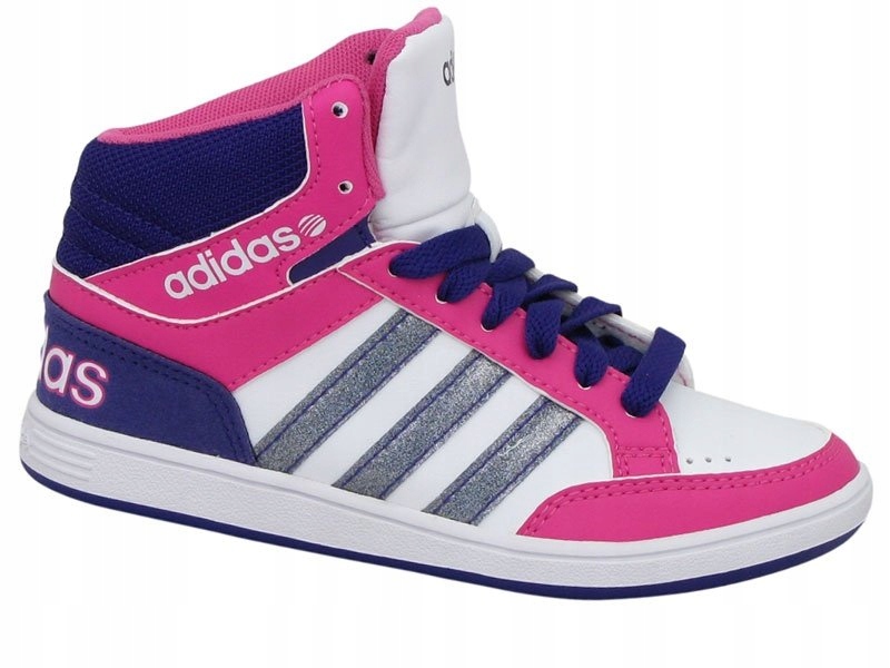 ADIDAS HOOPS MID BUTY DZIECIĘCE WYSOKIE ZA KOSTKĘ