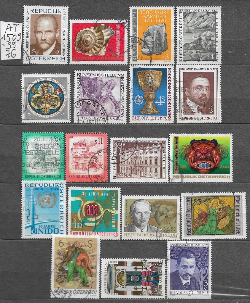 Austria 1976 Mi AT 1509-39