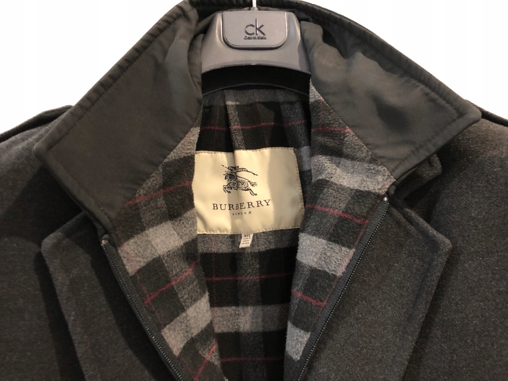 Płaszcz męski Burberry - r. L/XL - Oryginał