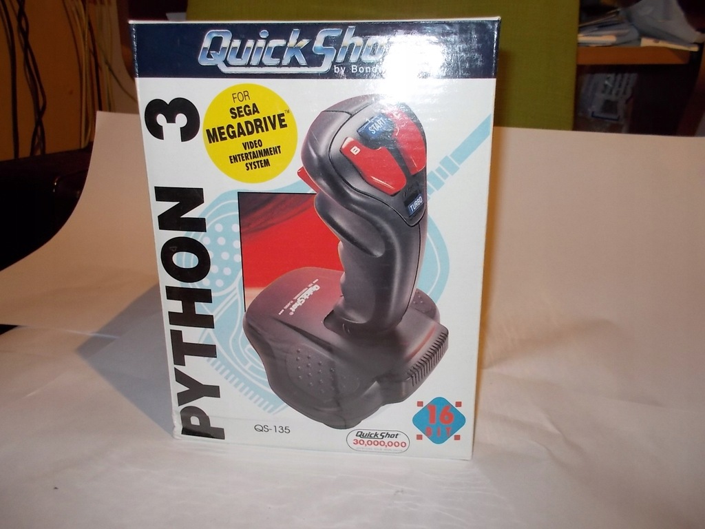 Nowy Joystick - Quickshot Python 3 Sega Megadrive