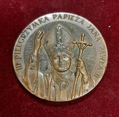 medal Jan Paweł II - Gdańsk 1987r