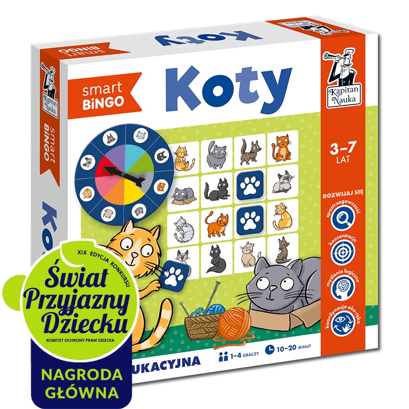 Kapitan Nauka KOTY - SMART BINGO 3+