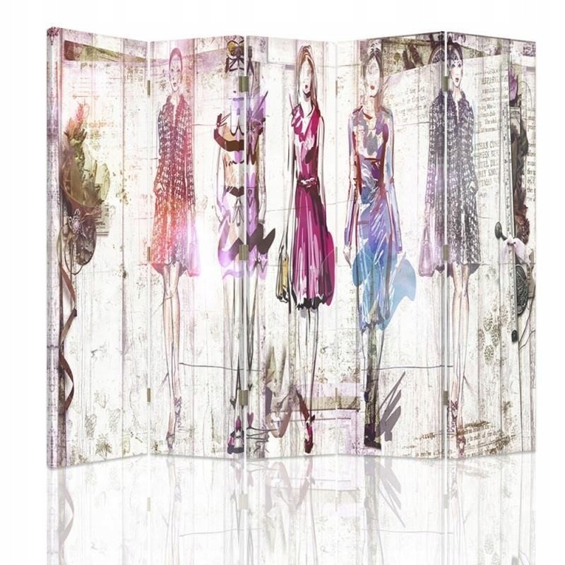 Feeby Parawan dwustronny, Modelki - 180x170