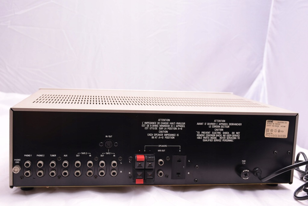 Wzmacniacz LOEWE AMPLIFIER SX 6396 13302099629 oficjalne archiwum Allegro