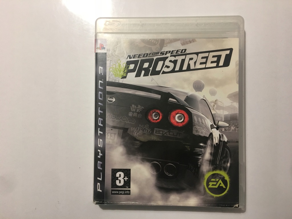 NFS Need for Speed ProStreet ENG PS3