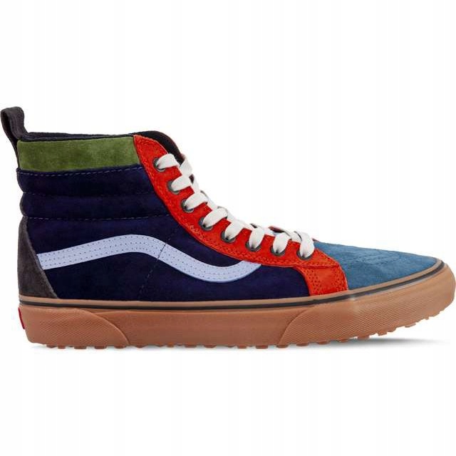 Vans Trampki Damskie Kolorowe Granatowe r.38,5