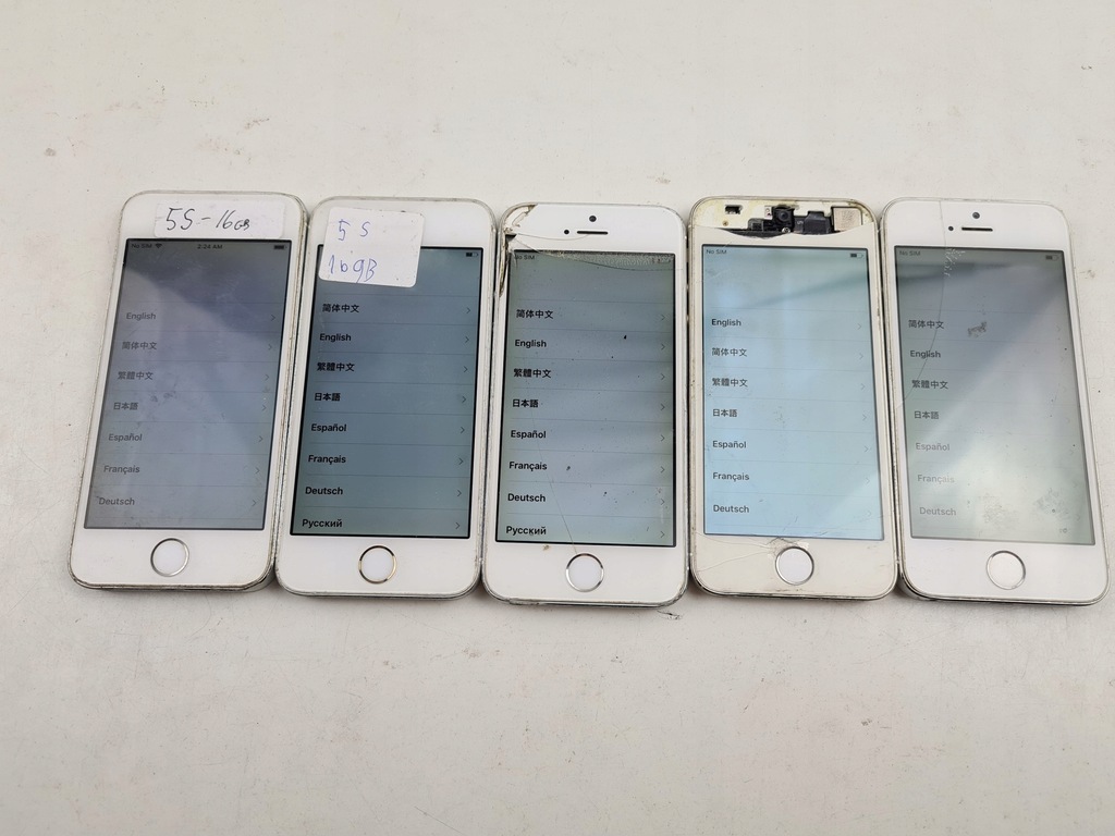 Apple 5 sztuk Iphone 5s 16GB (2139026)