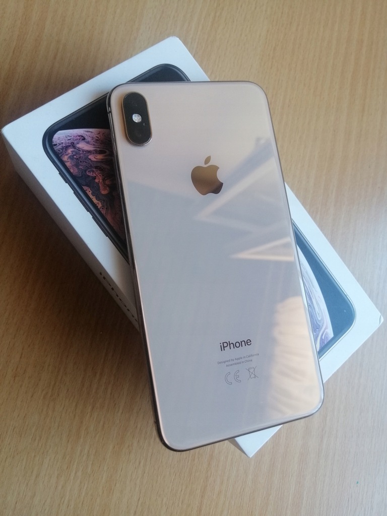 Apple iPhone XS Max 64GB Gold BCM 12594497537 oficjalne archiwum