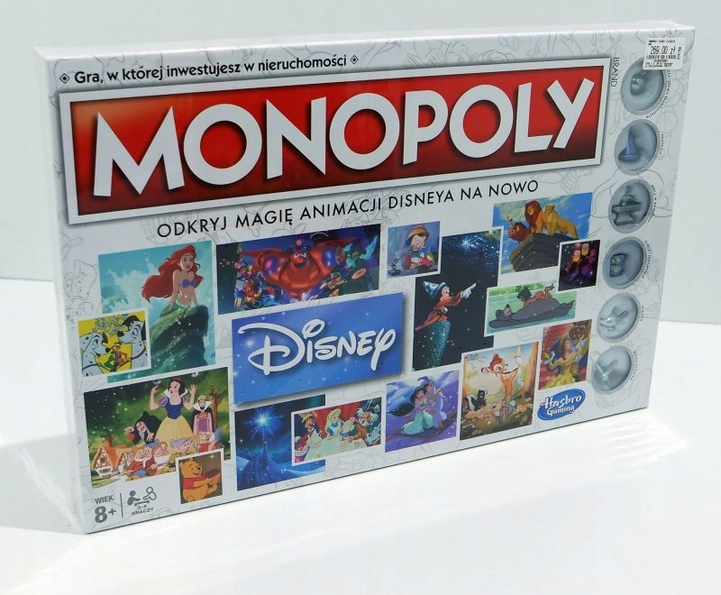 DISNEY HASBRO MONOPOLY