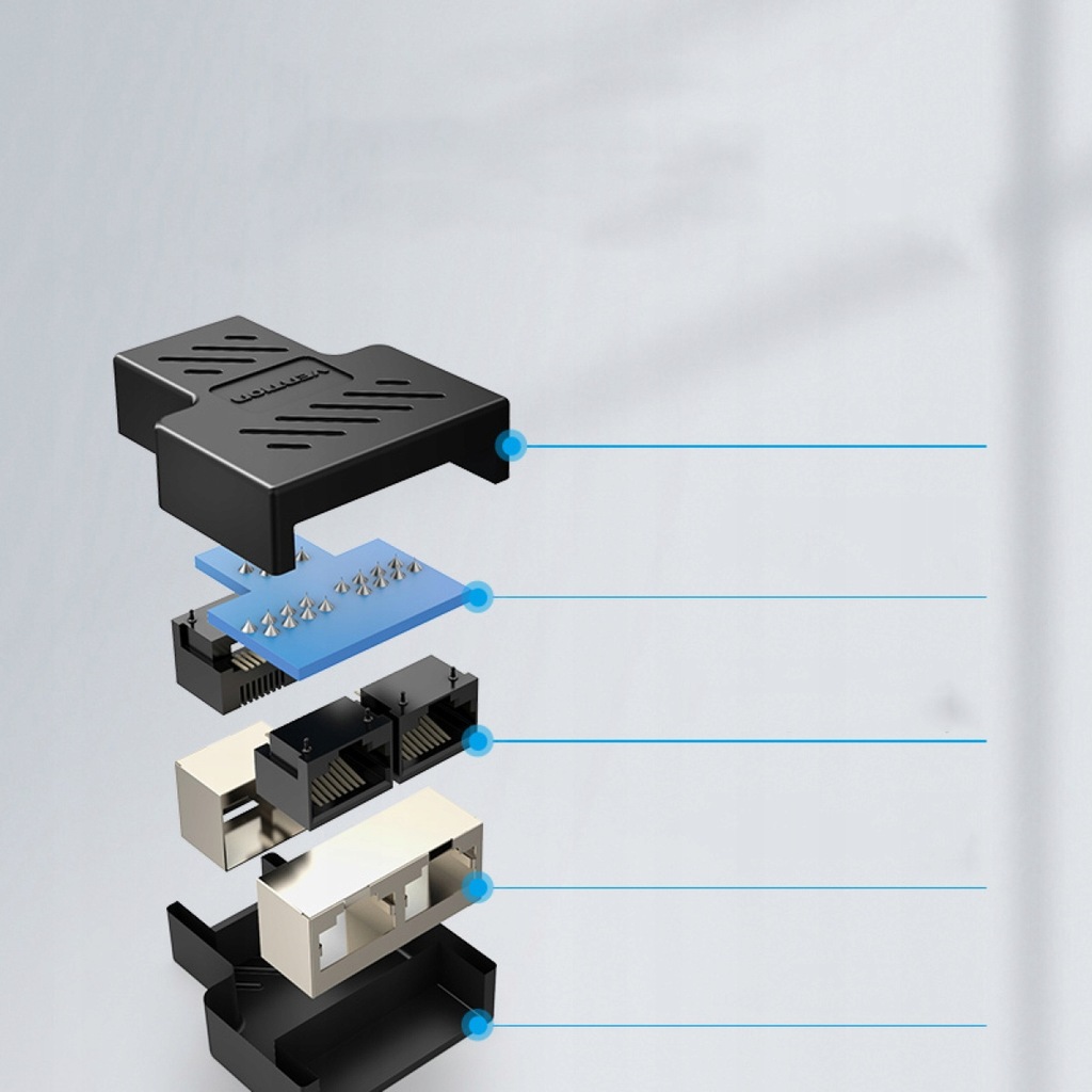 Купить ВЕНТИЛЯЦИОННЫЙ РАЗДЕЛИТЕЛЬ RJ45 РАЗДЕЛИТЕЛЬ 2xRJ45: отзывы, фото, характеристики в интерне-магазине Aredi.ru