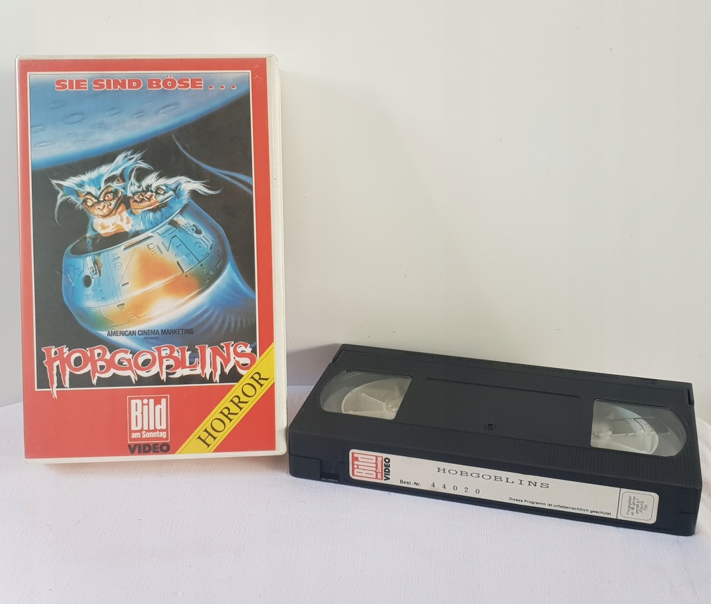 KASETA VHS ORYGINAŁ HOBGOBLINS UNIKAT!!! 13427921538 oficjalne