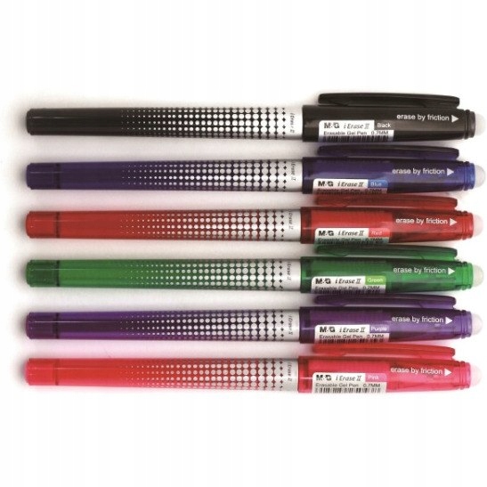 Długopis iERASE II fiolet usuwalny 0,7mm MG AKP611