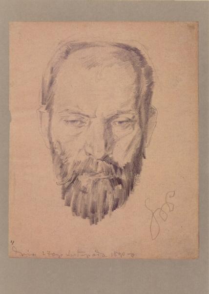 Stanisław Wyspiański Portret Feliksa Jasieńskiego