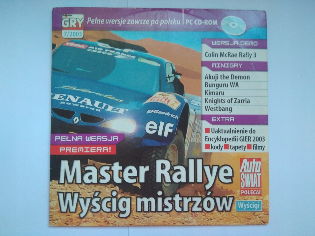 Master Rallye Wyścig Mistrzów PL PC DVD