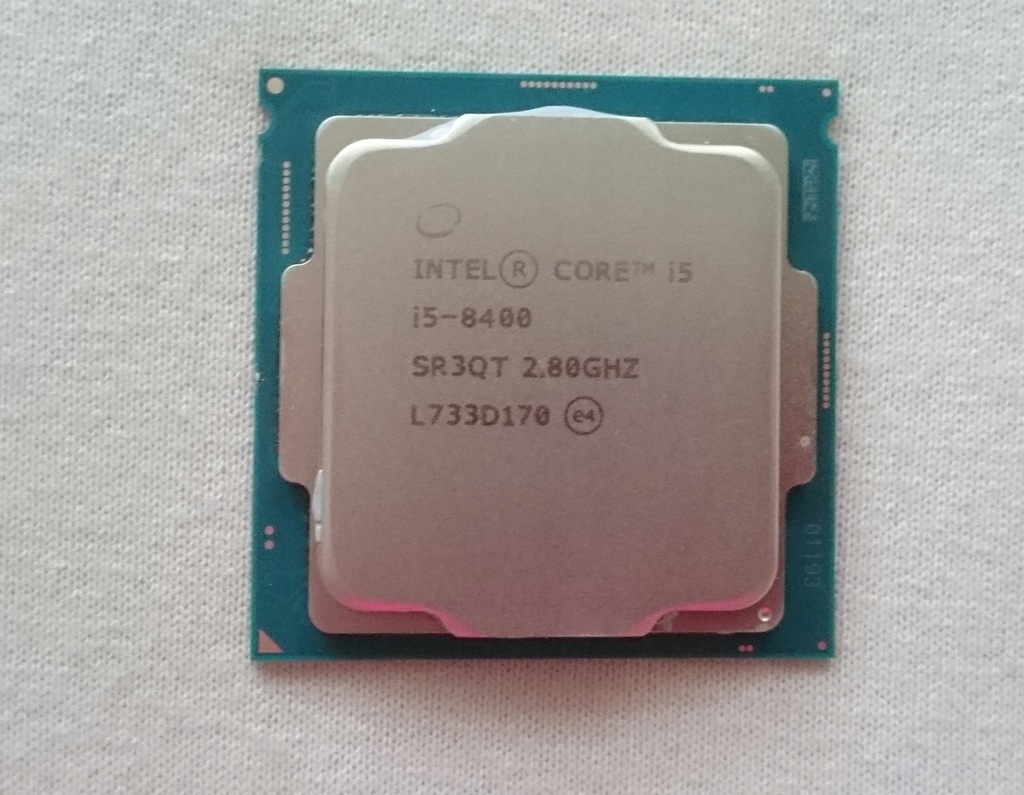 Procesor INTEL CORE i5-8400 LGA1151 +pasta