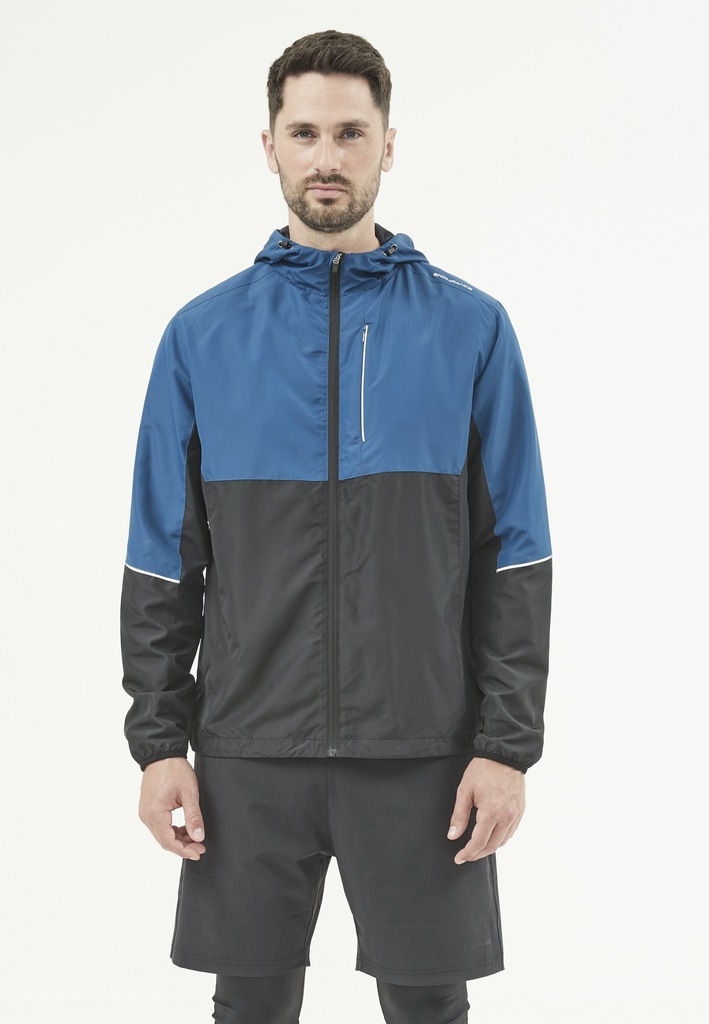 Endurance Thorow Running Jacket With Hood Blue XL