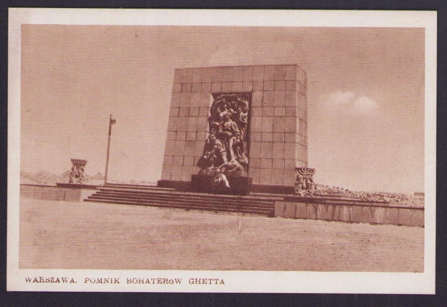 Warszawa - Pomnik Bohaterów Ghetta