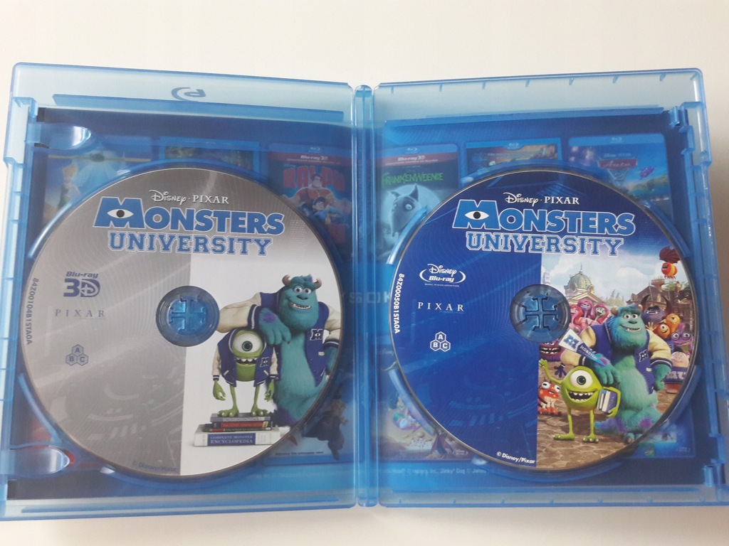 Disney Uniwersytet Potworny Blu-ray 2D + 3D PL