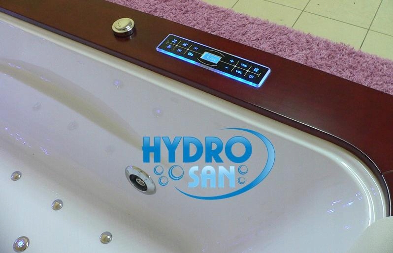WANNA Z HYDROMASAŻEM SPA 33 DYSZE OZON LED 170x120 8957916200