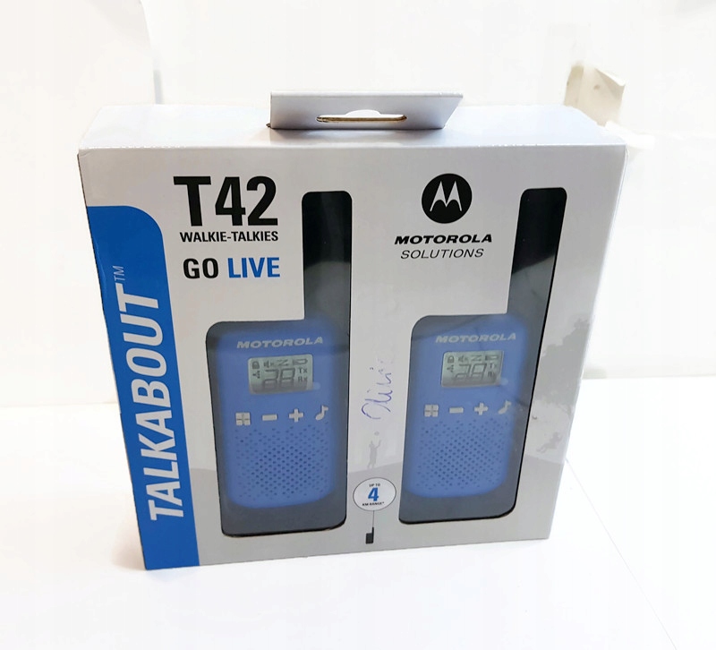 Krótkofalówka Motorola Talkabout T42 blue