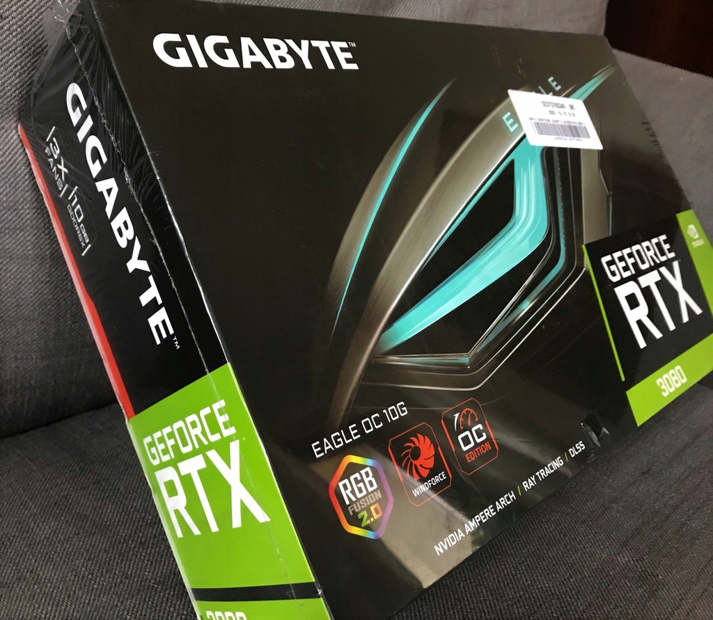 Купить GIGABYTE Geforce RTX 3080 EAGLE OC 10 ГБ: отзывы, фото, характеристики в интерне-магазине Aredi.ru