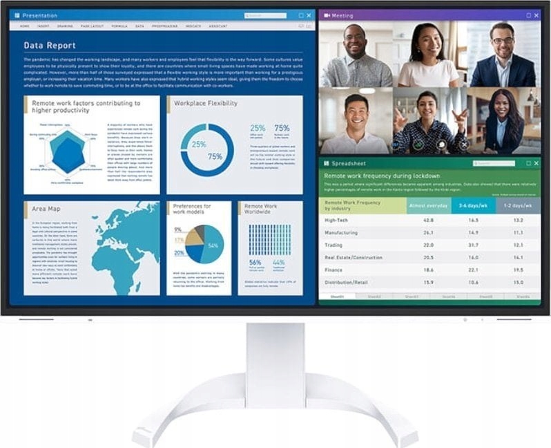 Monitor EIZO 27" 3840 x 2160 EV2740X-WT Biały