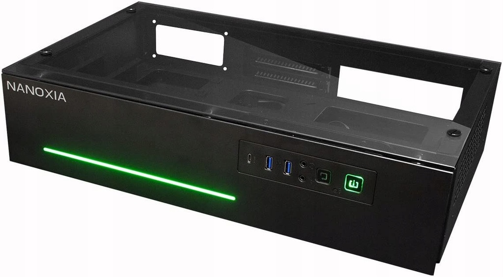 Obudowa Nanoxia Project S Mini HTPC mITX USB-C