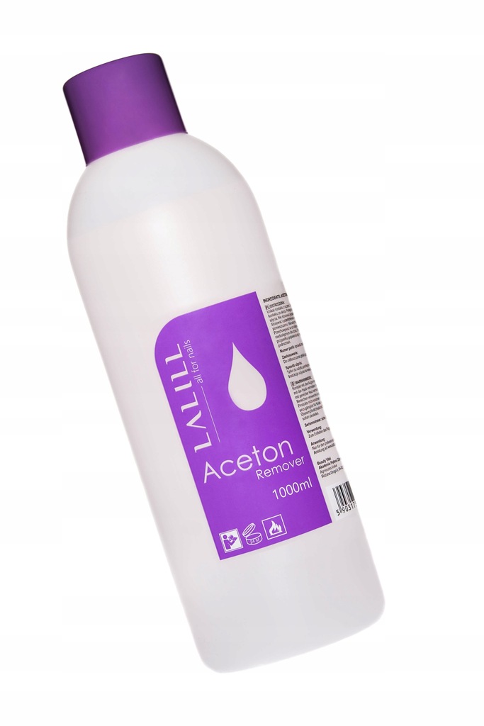 ACETON CZYSTY KOSMETYCZNY LALILL REMOVER 1000ml 1l